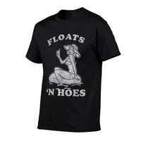 Floats And Hoes Funny Float Trip Tubing River Float  Classic T-Shirt