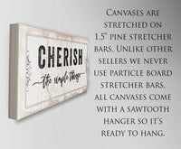 Cherish The Simple Things - Canvas