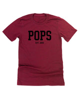 "(Choose Your Grandpa Name) - Est. (Select Your Year)" ﻿- Unisex Tee