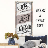 Christ Is The Head - Canvas