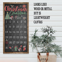 Christmas Countdown - Canvas