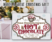 Claus Chocolate Company - Metal Sign