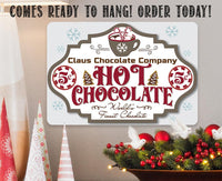 Claus Chocolate Company - Metal Sign