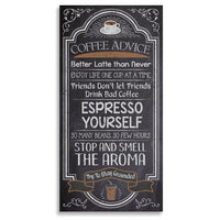 Coffee Advice - Canvas