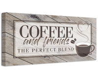 Coffee And Friends - Canvas