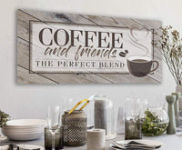 Coffee And Friends - Canvas