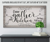 Come Gather - Canvas