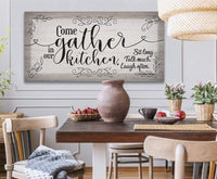 Come Gather - Canvas