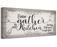 Come Gather - Canvas
