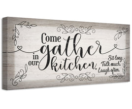 Come Gather - Canvas