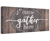 Come Gather Here - Canvas