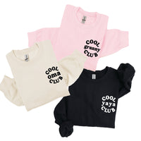 "Cool _____ Club" - Smiley (pf&b) - (Choose Your Name) - BASIC Fleece
