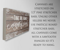 Country Roads - Canvas