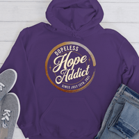 Custom Recovery Hoodie | Inspiring Sobriety | Dopeless Hope Addict