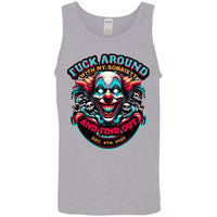 Custom Recovery Unisex Tank | Inspiring Sobriety |  F#CK Around Find Out