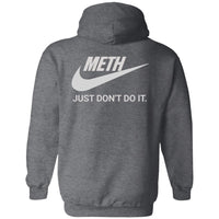 Custom Recovery Zip Hoodie | Inspiring Sobriety |  (DOC) Just Don't Do It