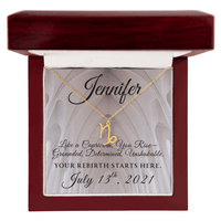 Custom Zodiac Recovery Necklace | Inspiring Sobriety