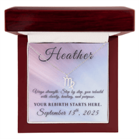 Custom Zodiac Recovery Necklace | Inspiring Sobriety