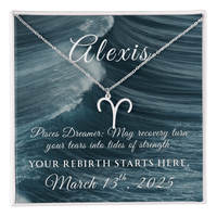 Custom Zodiac Recovery Necklace | Inspiring Sobriety