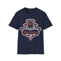 D&D Barbarian Class Fancy Emblem T-Shirt