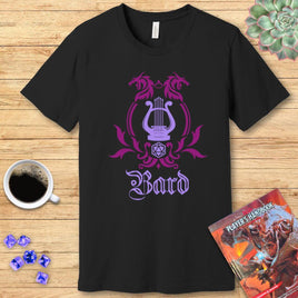 D&D Bard Class Emblem T-Shirt