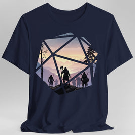 D&D D20 Landscape T-shirt