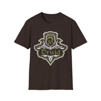 D&D Druid Class Fancy Emblem T-Shirt