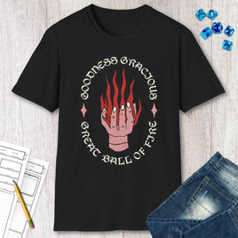 D&D Fireball Spell Shirt