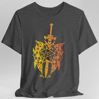 D&D Sword D20 T-shirt