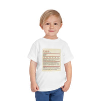 D&D Toddler Shirt Child Stat Block