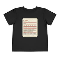 D&D Toddler Shirt Child Stat Block