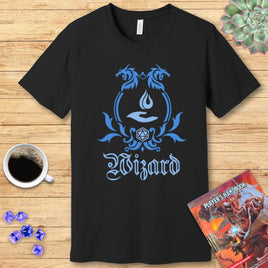D&D Wizard Class Emblem T-Shirt