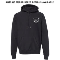 Father's Day - Embroidered Heavyweight HOODIE - Choose Your Design