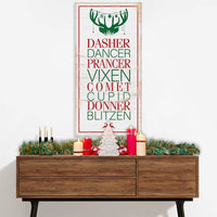 Dasher Dancer Prancer - Canvas