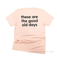 Rainbow Pocket - These Are The Good Old Days - Unisex Tee