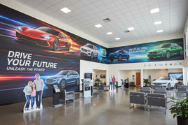 24" x 48" Corrugated Plastic Standee Cutout