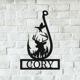 Deer Personalized Gifts - Custom Metal Sign