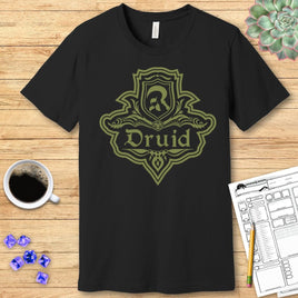 DnD Druid Class Emblem T-Shirt