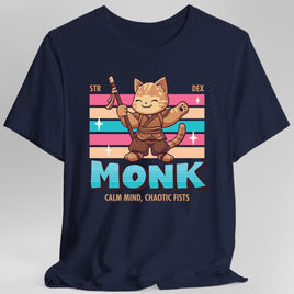 DnD Monk Shirt - D&D Kawaii Class T-shirt