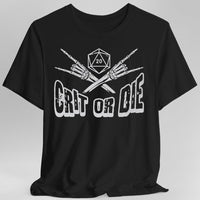 DnD Shirt - Crit or Die