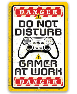 Do Not Disturb Gamer -  Metal Sign