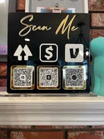 Custom Acrylic QR Code Sign