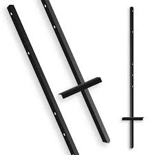 48" Stepper Stake (Black)