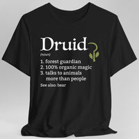 Druid Class Definition D&D T-Shirt