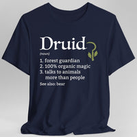 Druid Class Definition D&D T-Shirt