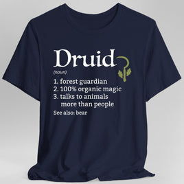 Druid Class Definition D&D T-Shirt
