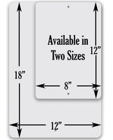 Drunk Pool Rules - Metal Sign