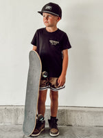 DUDES GARAGE TEE - BLACK