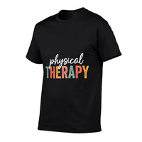 Retro Groovy Physical Therapy Funny Physical Therapist Pt  Vintage-inspired T-Shirt