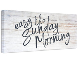 Easy Like Sunday Morning - Canvas